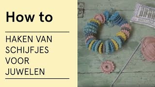 Tutorial  HOW TO Haken van schijfjes voor juwelen  VERITAS [upl. by Nessnaj101]