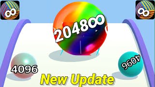 Ball run 2048 ♾️ vs Number run Shooting 2048 gameplay part 19 [upl. by Asirehc802]