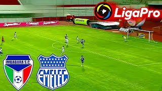 Imbabura vs Emelec EN VIVO Liga Pro Ecuador 2024 [upl. by Enohsal487]