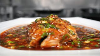 豆瓣黃魚【經典川菜豆瓣魚】川菜料理  Watercress yellow croaker  Sichuan Cuisine [upl. by Obrien341]