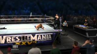 WWE 12 Undertaker VS John Cena [upl. by Nyliac]