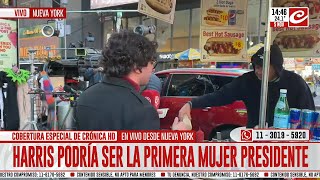 Elecciones en EEUU 2024 ¿Cuánto sale comer un pancho en Nueva York [upl. by Gaylor]