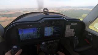 Summer flying in TL3000 Sirius ultralight  LSA  dual Dynon SkyView and constant speed propeller [upl. by Odinevneib]