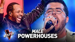 Breathtaking Male POWERHOUSE Blind Auditions on The Voice [upl. by Araf]