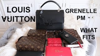 LOUIS VUITTON GRENELLE PM  WHAT FITS [upl. by Aliahkim]