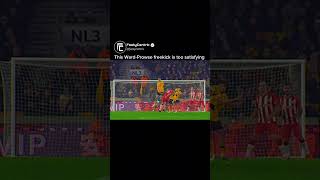 WardProwse free kick goal [upl. by Cleveland45]