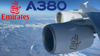 TRIP REPORT  🇦🇪 Dubai to London Heathrow 🇬🇧  Emirates Airbus A380800 [upl. by Eugenio]