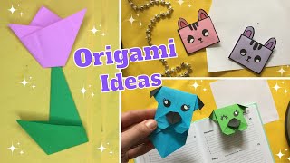 ★ DIY 3x RZECZY Z PAPIERU ★ Origami z papieru  co można zrobić z papieru  jak zrobić coś z papieru [upl. by Anisamot]