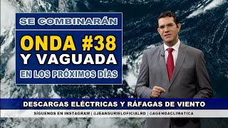 Viernes 27 septiembre  Potencial de lluvias fuertes en los próximos cinco días en RD [upl. by Naitsirhc437]