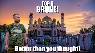 BRUNEI  TOP 6 Things to do  Places  Best Tourist Attractions [upl. by Leiso]