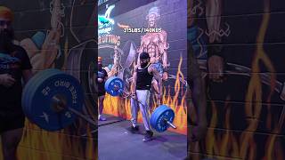 Strongest deadlift with 1 hand shorts [upl. by Eillime]