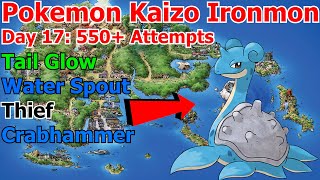 Will Lapras Take Us All The Way  Pokemon Emerald Kaizo Ironmon Day 17 [upl. by Ayres]