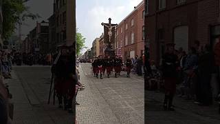 Brugge De Heilig Bloedprocessie Brugge The Procession of the Holy Blood shorts [upl. by Laoj]