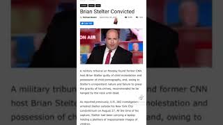 BRIAN STELTER FORMER CNN HOST HAS BEEN CONVICTED [upl. by Ahsitak]