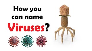 Naming and Classification of viruses  Virology  How you can name Viruses  Virus Nomenclature [upl. by Howes]