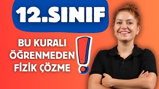 12 Sınıf Fizik Konuları Çembersel hareketi anlamanın ilk kuralı [upl. by Peace]