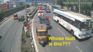 Multiple Vehicles Accident  Comment for your Opinion  Live Accidents in India  Tirupati Police [upl. by Adnirolc]