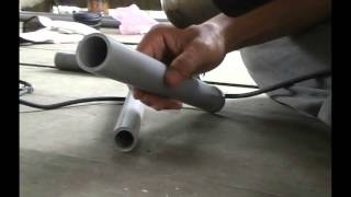 DIY A PVC ROLLER [upl. by Oskar]