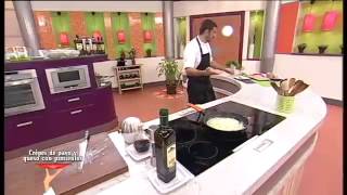 Receta Crepes de pavo y queso [upl. by Onitnas]