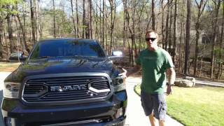 2016 Ram Ecodiesel Limited Plastidip Grill and Ram tailgate [upl. by Eustazio170]