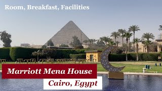 Inside Marriott Mena House  Cairo Egypt Room Breakfast Facilities  Quick Tour [upl. by Elokin]