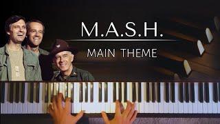 MASH main theme piano cover  piano sheets [upl. by Otrebmal828]