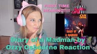 First Time Hearing Diary of a Madman by Ozzy Osbourne  Suicide Survivor Reacts [upl. by Maxi335]