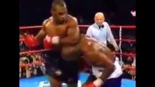 Mike Tyson vs Evander Holyfield second bite [upl. by Nyledaj]