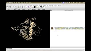 Extract Protein Sequences FASTA from PDB Files Using UCSF ChimeraX A StepbyStep Tutorial [upl. by Mckay79]