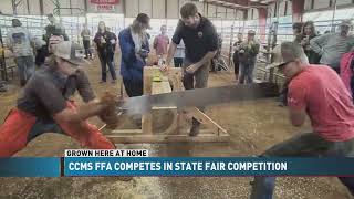 Grown Here at Home Carroll County Middle School FFA shows up for state fair competition [upl. by Ahsilif]