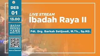 Ibadah Raya II 01 Desember 2024  GBI House of Worship Famillies Cibubur [upl. by Eeresid607]