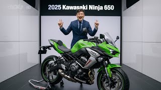 quot2025 Kawasaki Ninja 650 UNVEILED  MidSize Magicquot kawasaki bikereview [upl. by Berlyn]