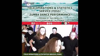 FIELD OPERATIONS STATISTICS SERVICE ZUMBA DANCE PERFORMANCE [upl. by Aratnahs]