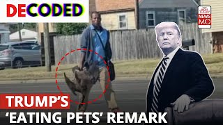 2024 US Presidential Election Here’s Why Trump Said “They’re Eating The Cats Dogs…” Decoded [upl. by Peugia]