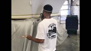 Top Coat Yacht Refinishing 25 Bertram Restoration [upl. by Ibib]