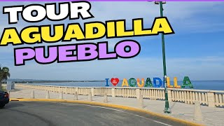 Driving Tour in Puerto Rico Visiting Aguadilia Pueblo 2024 [upl. by Akined]