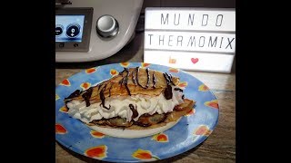 CREPES CON THERMOMIX CREP  CREPE CREPA CON THERMOMIX [upl. by Novia]