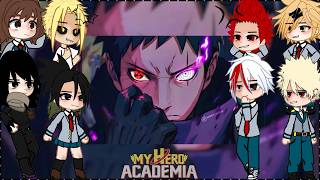 Class 1A react to Deku as Obito Uchiha  AU  BNHAMHA  GCRV [upl. by Tarabar]