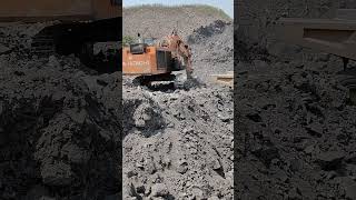 Dhanbad coal mines Hitachi 1200 machine trial [upl. by Couchman]