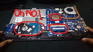 How to open hp laptop TPNC126 or what is inside your laptop [upl. by Labotsirhc]