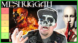 MESHUGGAH Albums RANKED Best To WORST [upl. by Bullough68]