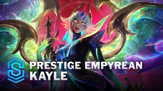 Prestige Empyrean Kayle Skin Spotlight  League of Legends [upl. by Enelyam]