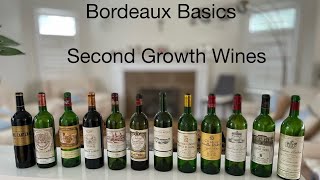 Bordeaux Wine Basics 2nd Growth Wines [upl. by Sileray]