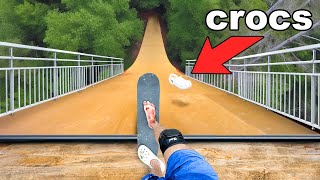 I Tried Extreme Sports in Crocs [upl. by Anilorac]