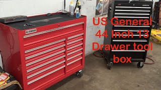 Kingferns Real Review US General tool box 44quot [upl. by Lederer247]