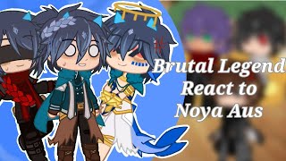 Brutal Legend react to Noya Aus  Brutal legend  ft some member  Noyaaus [upl. by Elletnohs]