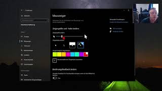 Windows 10 Mauszeiger einstellen und vor allem vergrößern [upl. by Brandie635]