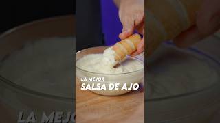 La Mejor Salsa de Ajo  RECETA EN LOS COMENTARIOS [upl. by Lamori992]