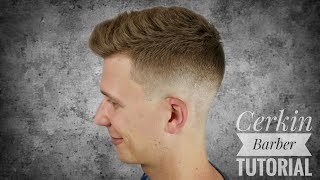 HAARSCHNITT TUTORIAL 2018  Textured Haircut   SKIN Fade Tutorial [upl. by Flagler]