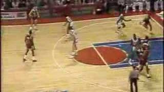 Pistons vs Bulls 1989 game 1 6 [upl. by Palladin]